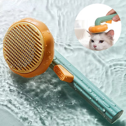 Pumpkin Pet Brush