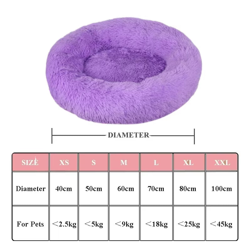 Soft Round Pet Bed