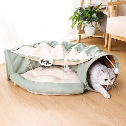 Cat Tunnel Bed