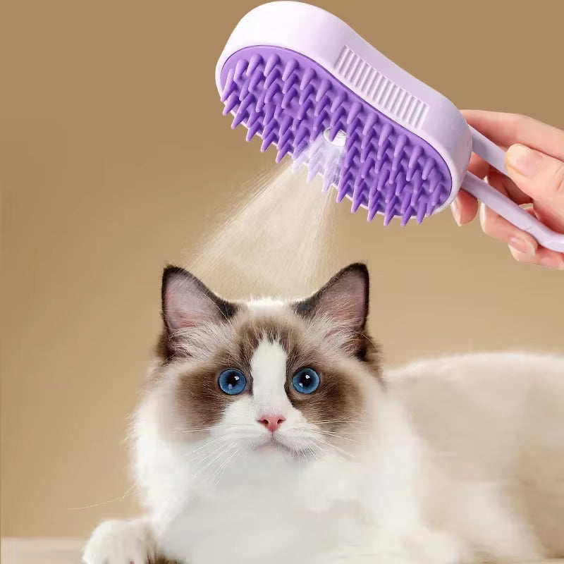 Steamy Pet Brush